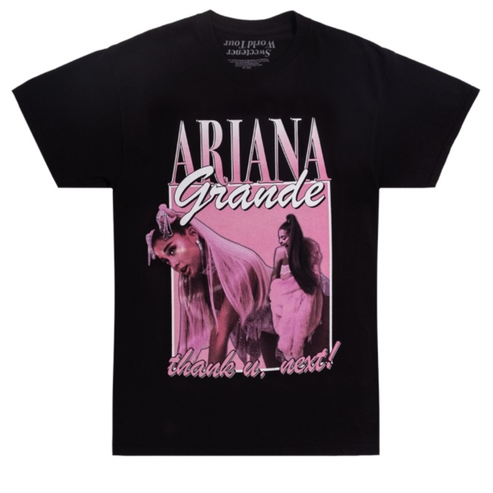 ariana grande thank u next tour shirt